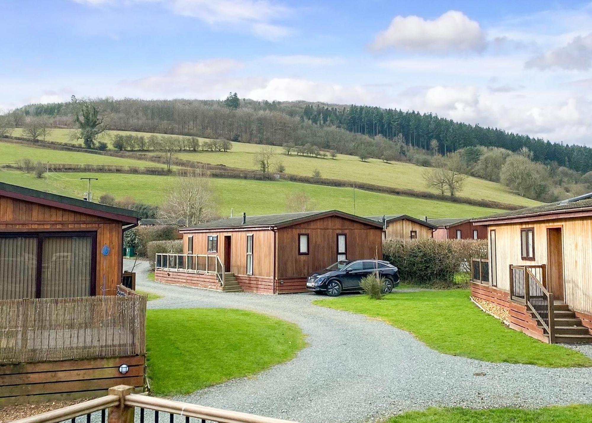 Clun Valley Lodges Clunton Dış mekan fotoğraf