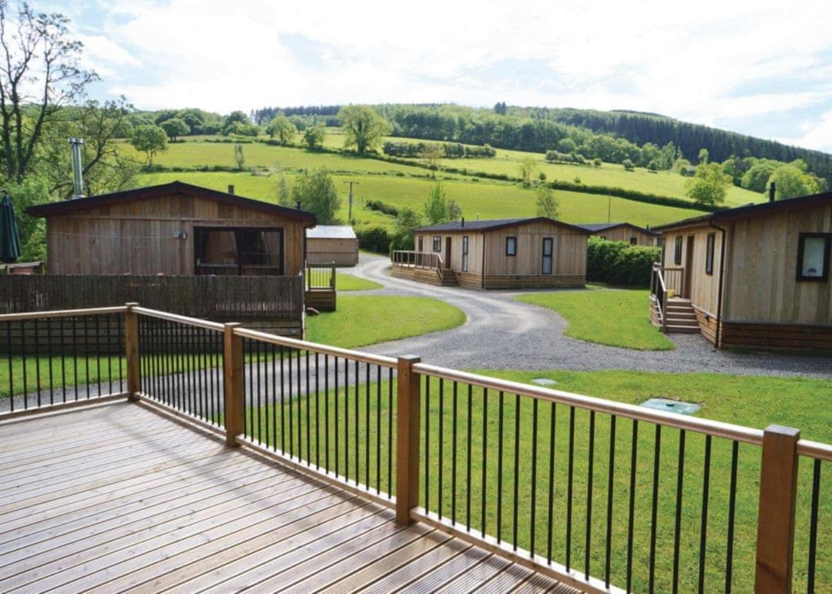 Clun Valley Lodges Clunton Dış mekan fotoğraf